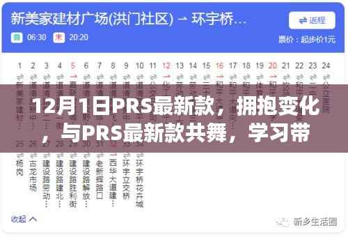 PRS最新款，拥抱变化，共舞学习之旅，自信与成就感的源泉