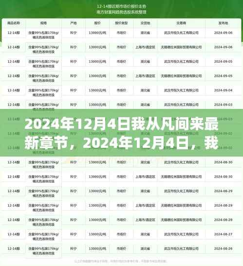 探索未知世界的奇幻之旅,2024年12月4日遇见凡间最新章节