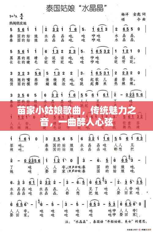 苗家小姑娘歌曲，传统魅力之音，一曲醉人心弦